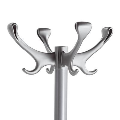  Appendiabiti Elk con portaombrelli asportabile colore grigio alluminio