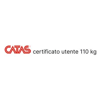 Certificazione CATAS fino a 110 kg 